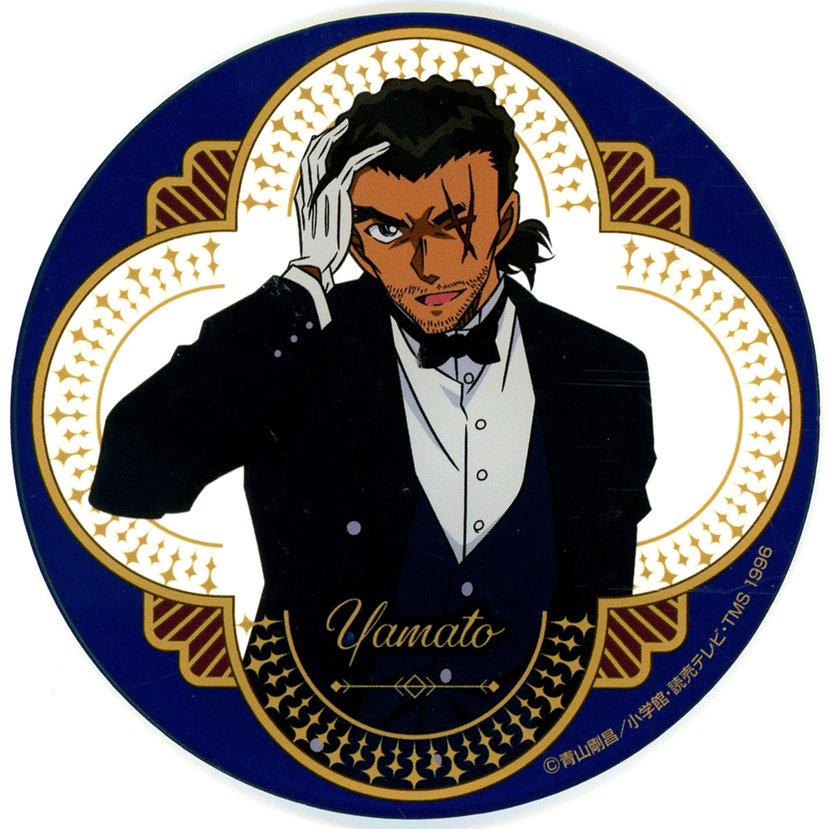 Kansuke Yamato Detective Conan Cafe 2025 Acrylic Coaster [USED]