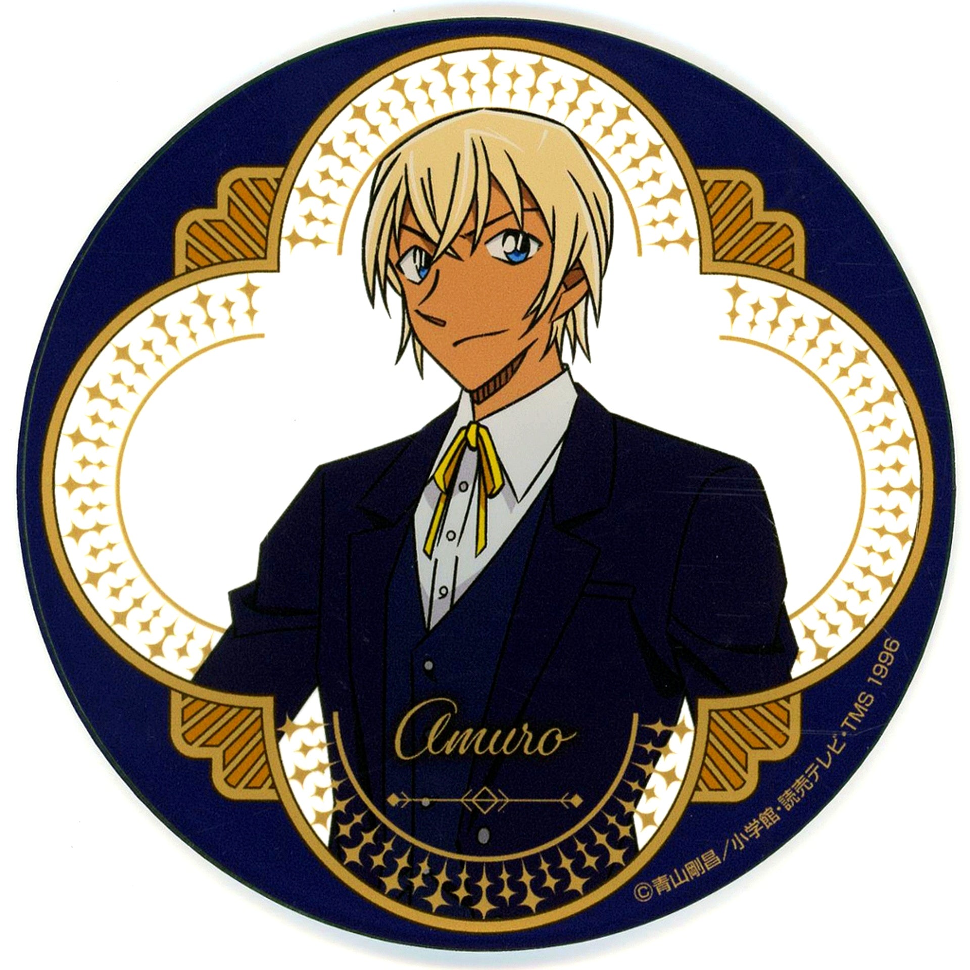 Toru Amuro Detective Conan Cafe 2025 Acrylic Coaster [USED]
