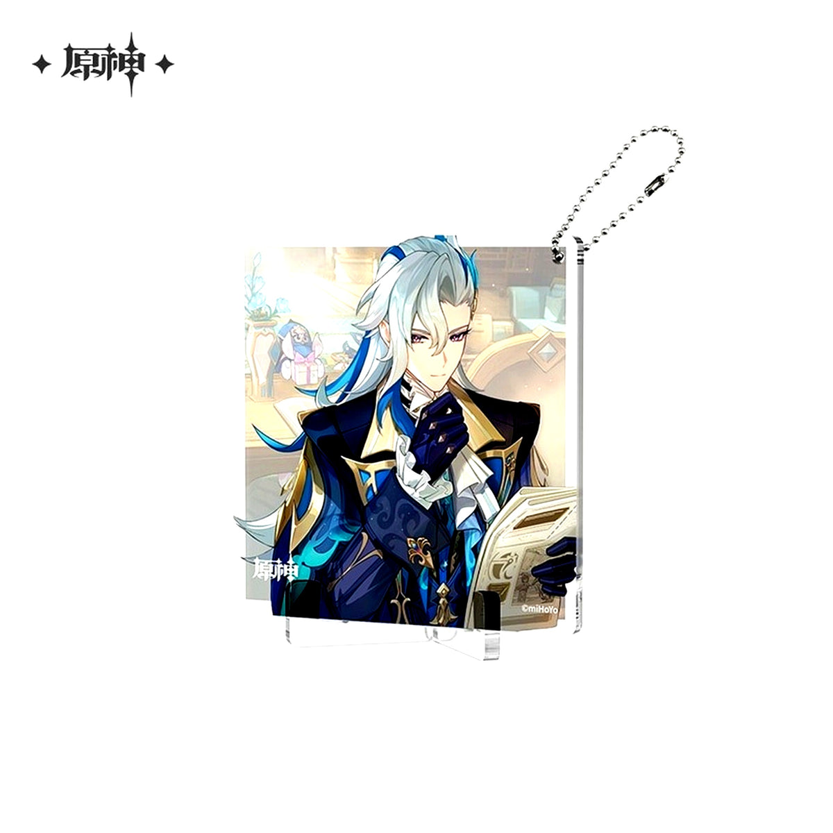 Neuvillette Fated Day Series Genshin Acrylic Coaster with Stand [USED]