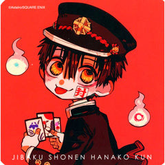 Hanako-kun Red Toilet-Bound Hanako-kun Cafe Bakeneko Inn Hanako-tei Second Half Menu Order Bonus Original Coaster [USED]