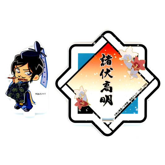 Takaaki Morofushi Acrylic Stand Coaster Sengoku Pattern Detective Conan Osaka Castle Honjin Special Shop 2025 Food Corner Limited Souvenir Goods [USED]
