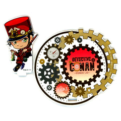 Shuichi Akai Acrylic Stand Coaster Steampunk Detective Conan Osaka Castle Honjin Special Shop 2025 Food Corner Limited Souvenir Goods [USED]