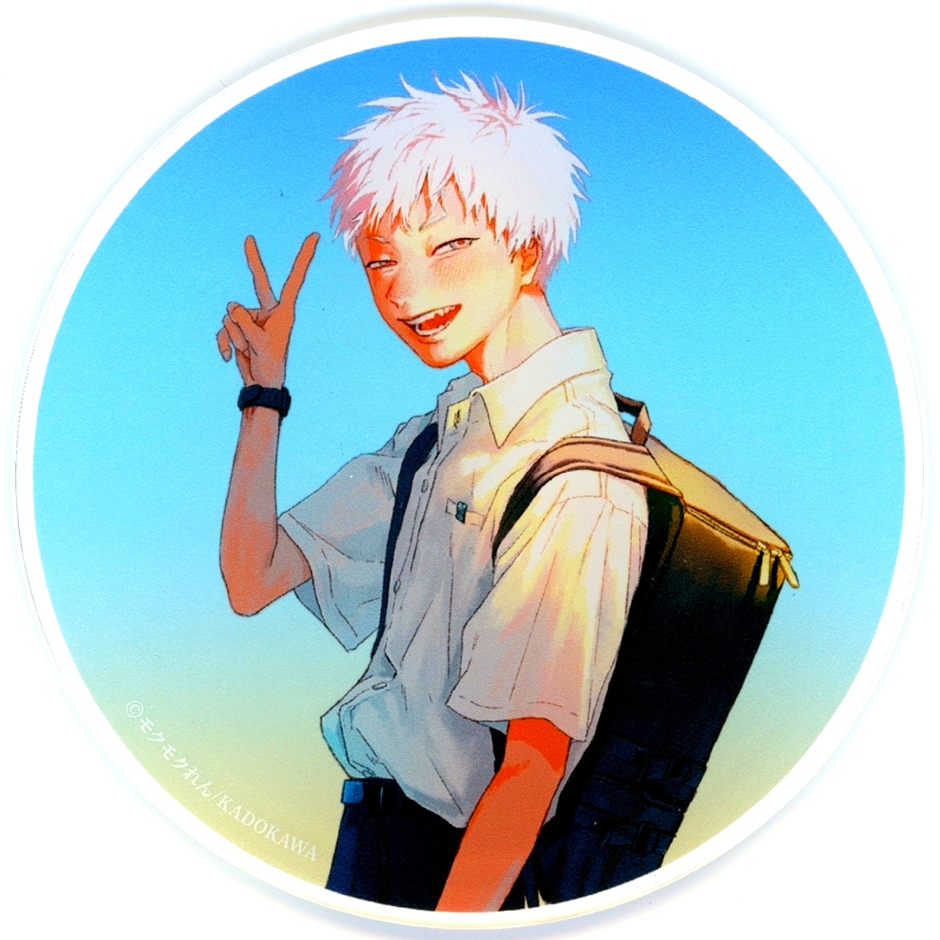 Hikaru Blue The Summer Hikaru Died Acrylic Coaster Gratte animatecafe Drink Order Paid Bonus [USED]