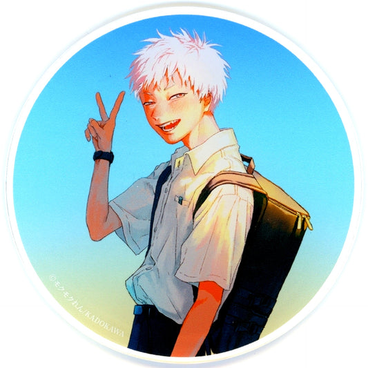 Hikaru Blue The Summer Hikaru Died Acrylic Coaster Gratte animatecafe Drink Order Paid Bonus [USED]