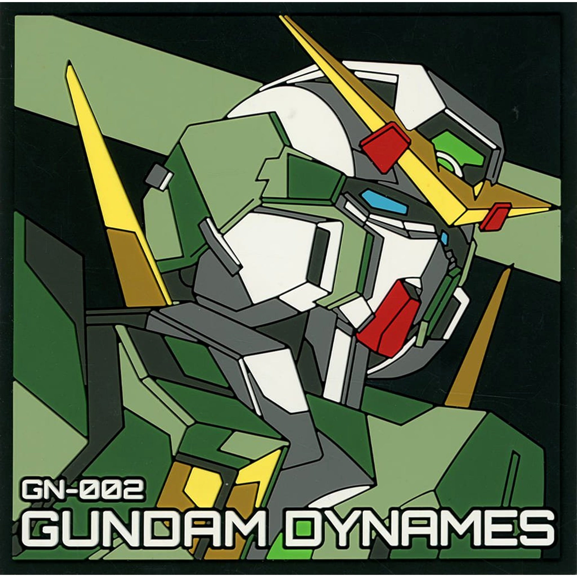 Mobile Suit Gundam 00 Gundam Dynames Ichiban Kuji Gundam Meisters Rubber Coaster Prize F [USED]
