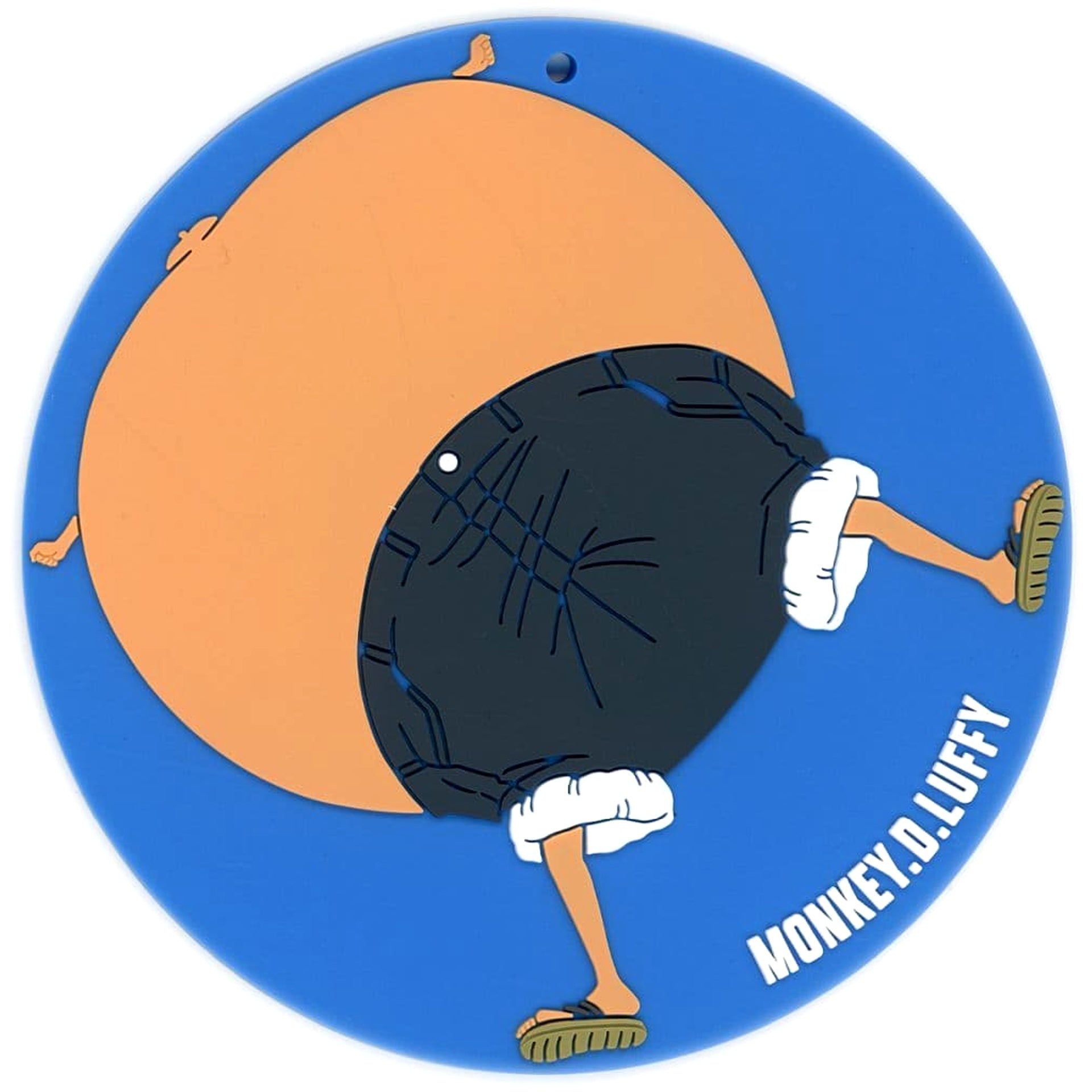 One Piece Monkey D. Luffy Ichiban Kuji Beyond the Trial Rubber Assortment Coaster Prize H [USED]