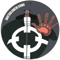 One Piece Bartholomew Kuma Ichiban Kuji Beyond the Trial Rubber Assortment Coaster Prize H [USED]