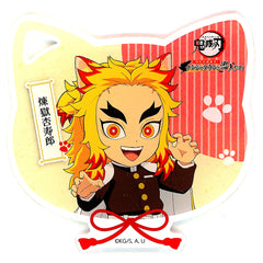 Kyojuro Rengoku Acrylic Coaster Demon Slayer x NAMJATOWN Special Mission Occurs Infiltrate NAMJATOWN Soft Drink with Acrylic Coaster Bonus [USED]