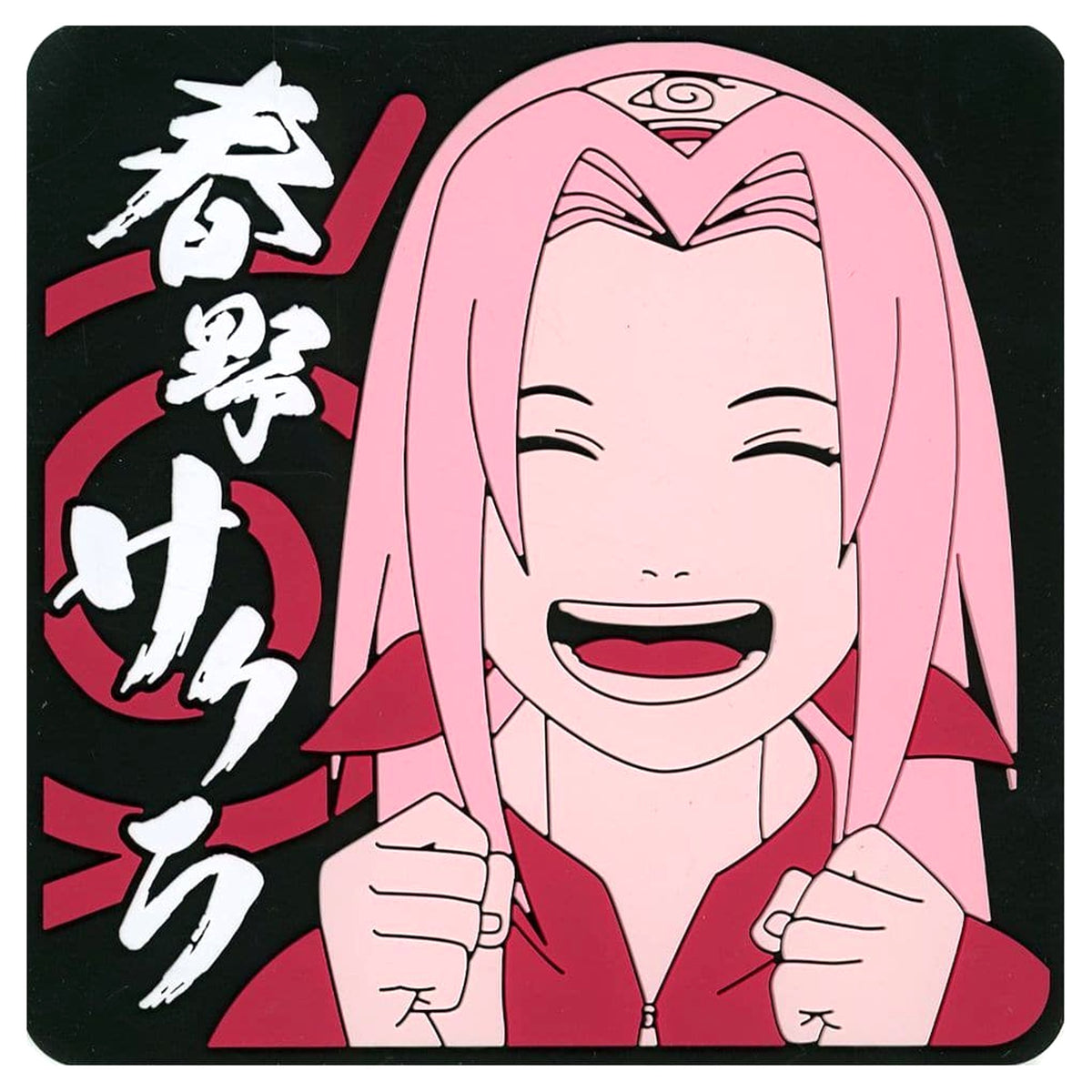 Naruto Sakura Haruno Ichiban Kuji Chunin Exam Arc Rubber Coaster Prize J [USED]