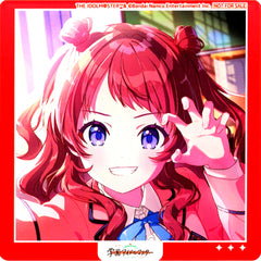 Saki Hanami CD Gakuen Idolmaster 1st Single Fighting My Way Sofmap Animega Purchase Bonus Acrylic Coaster [USED]