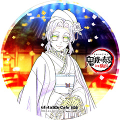 Shinobu Kocho Demon Slayer Orchestra Concert Kimetsu no Kanade Hashira Training Arc Demon Slayer Party Hashira Training Arc Commemorative Drink Order Bonus 90mm Random Original Art Coaster [USED]