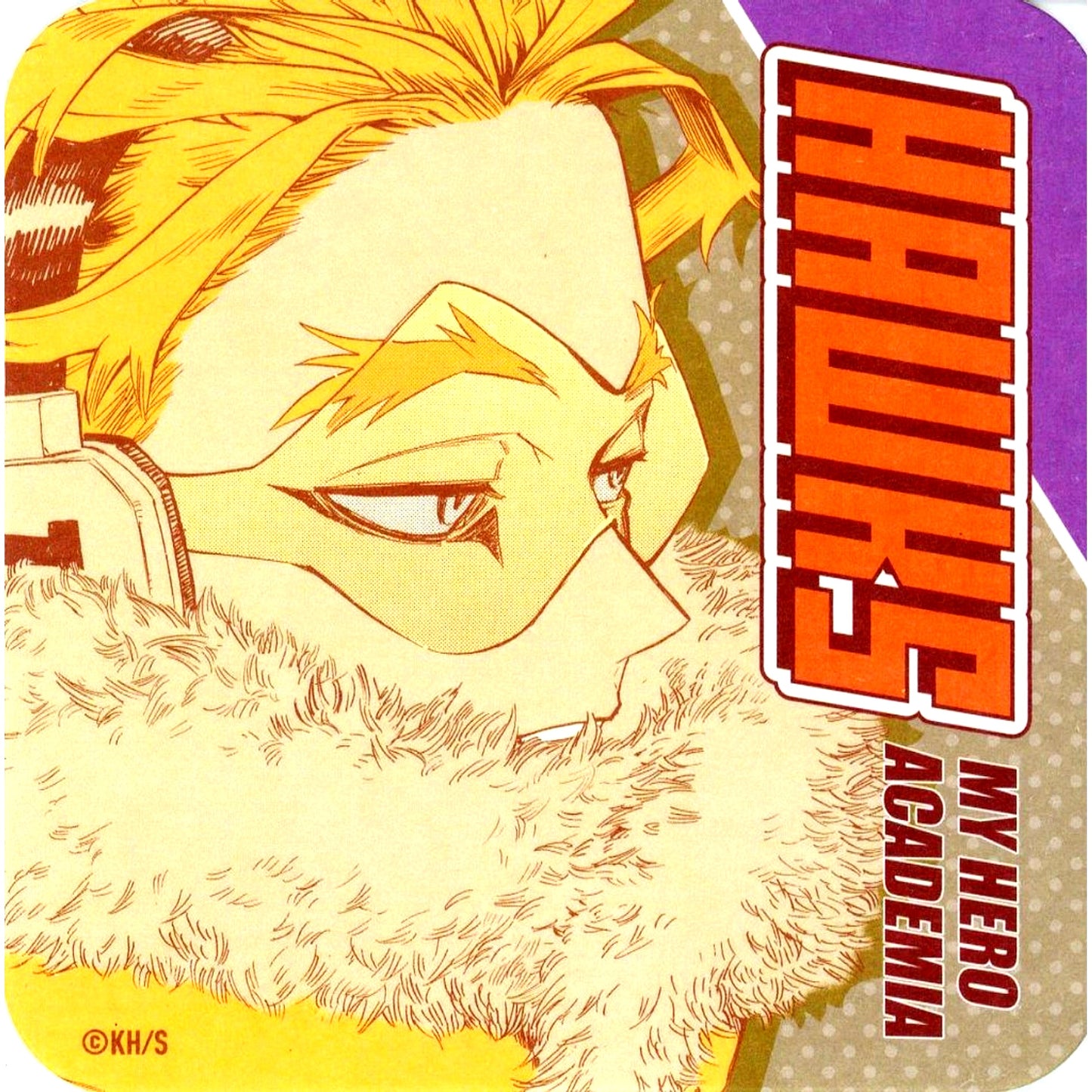 Hawks Kohei Horikoshi My Hero Academia Exhibition Art Coaster R [USED]