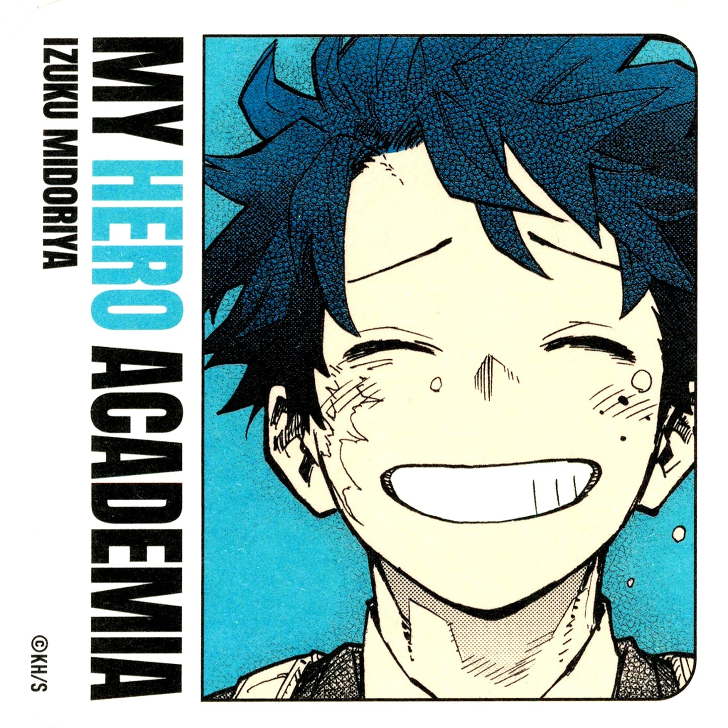 Izuku Midoriya Eyes Closed Kohei Horikoshi My Hero Academia Exhibition Art Coaster R [USED]