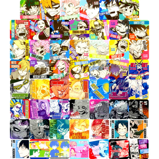 Set of 55 Kohei Horikoshi My Hero Academia Exhibition Art Coaster R [USED]