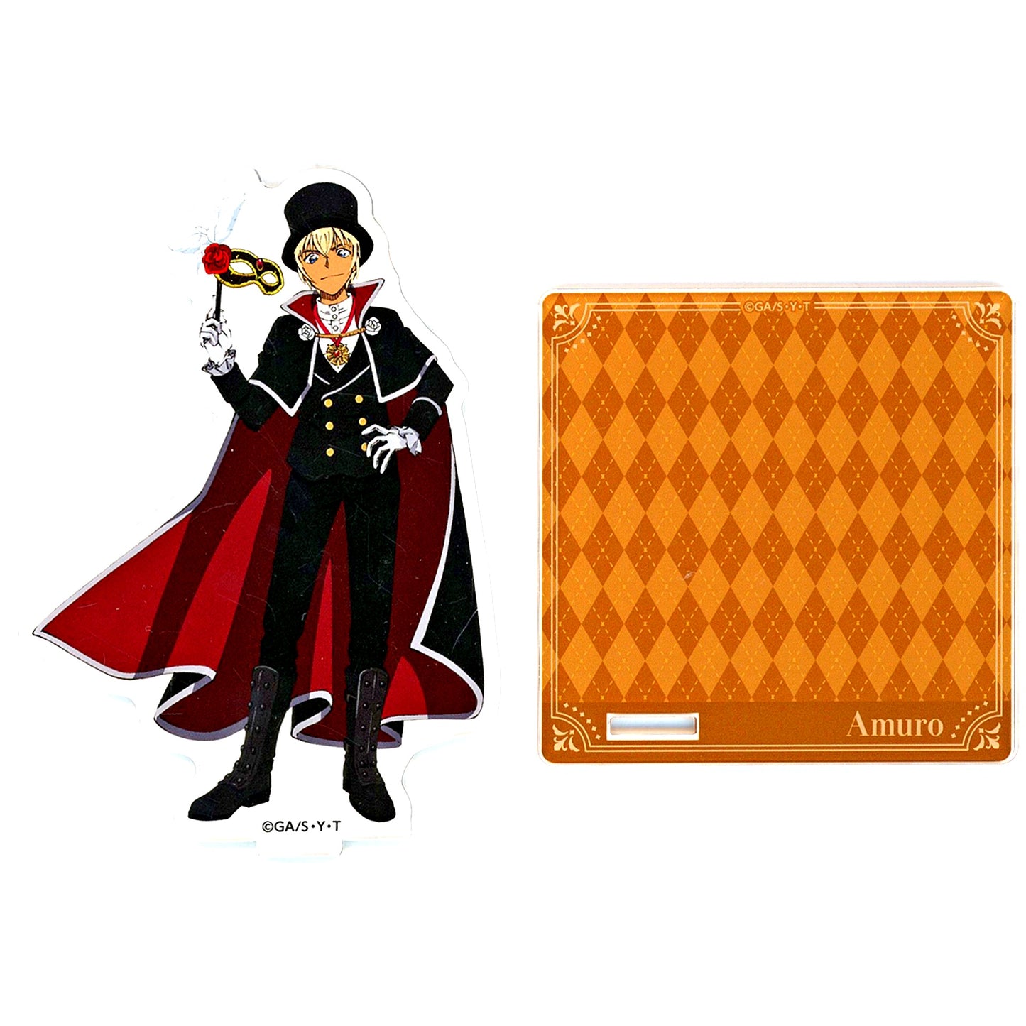 Toru Amuro A-3 Prize Acrylic Stand Coaster Detective Conan Online Kujira 2025 [USED]