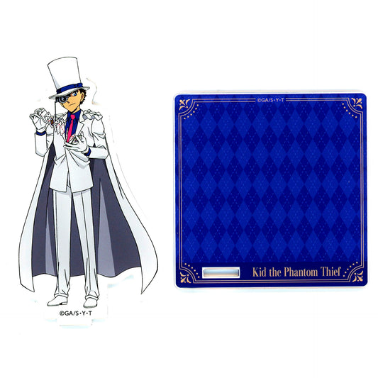 Kaito Kid A-4 Prize Acrylic Stand Coaster Detective Conan Online Kujira 2025 [USED]