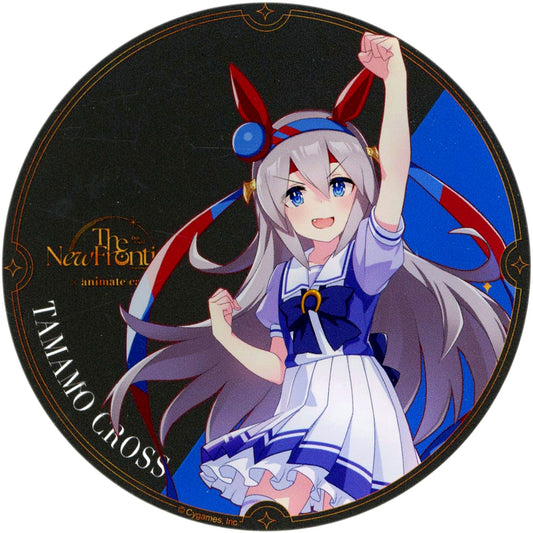Tamamo Cross Acrylic Coaster Group A Umamusume Pretty Derby 6th EVENT The New Frontier x animatecafe Branch Paid Bonus [USED]