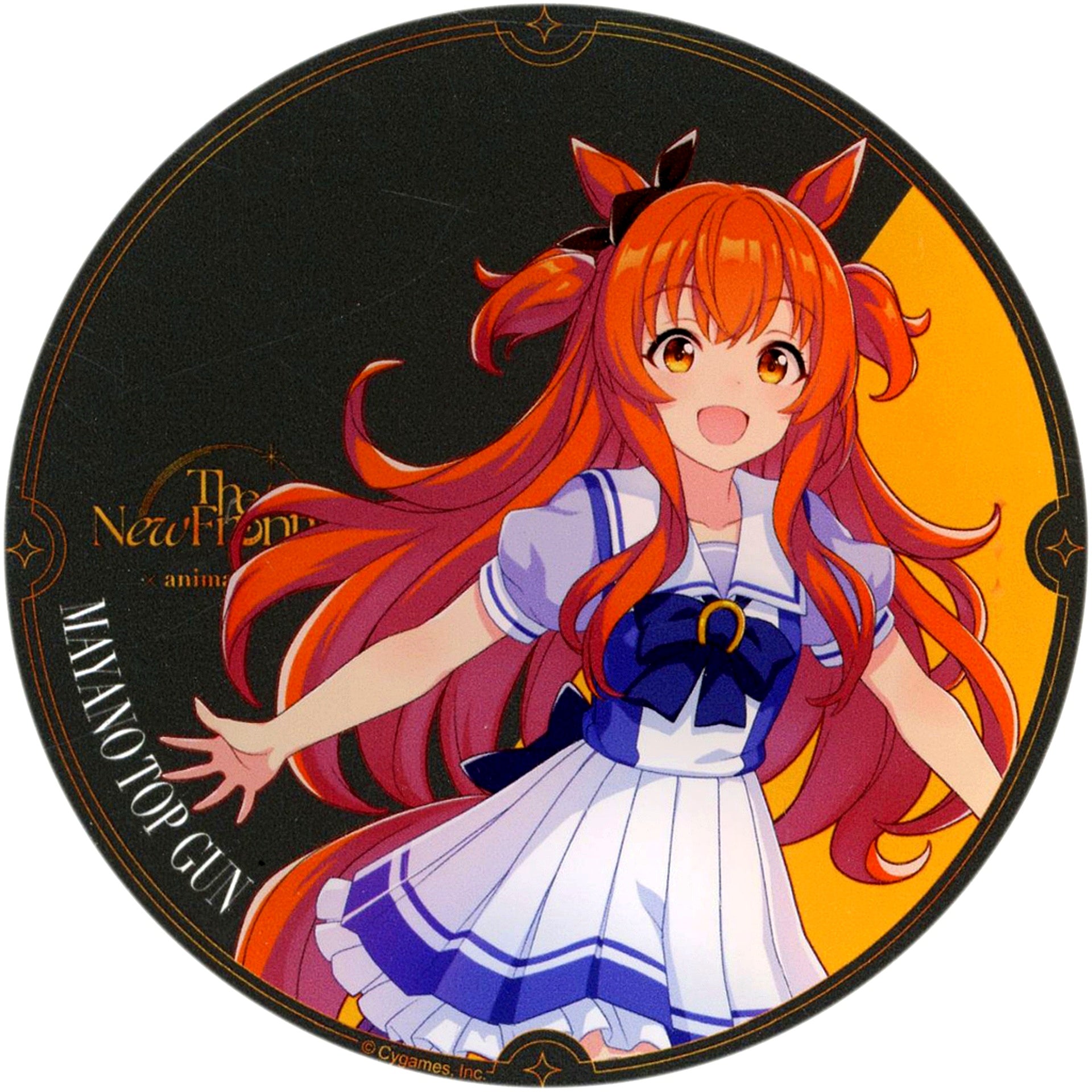 Mayano Top Gun Uma Musume Pretty Derby 6th EVENT The New Frontier Acrylic Coaster Group A animatecafe Paid Bonus [USED]