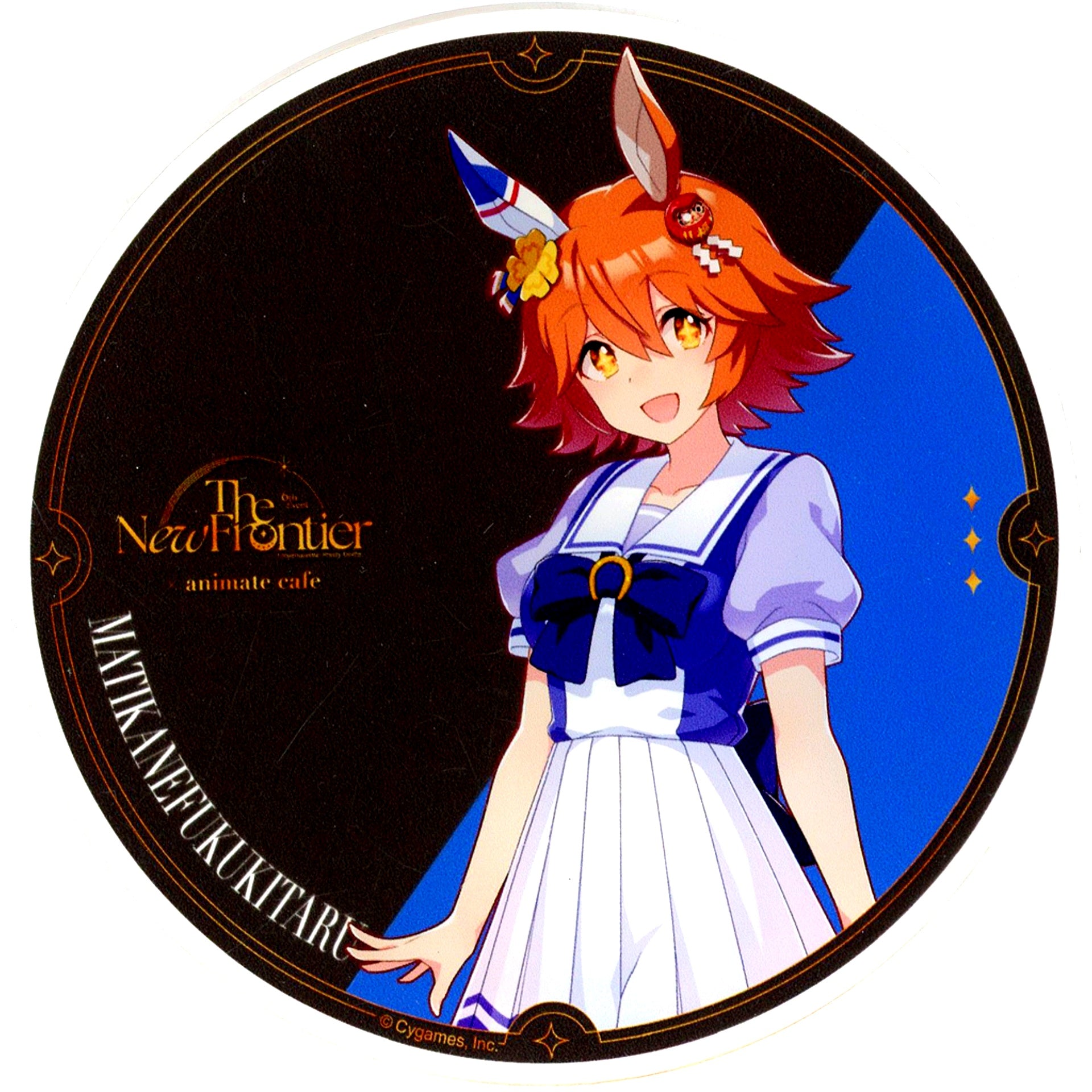 Machikane Fukukitaru Uma Musume Pretty Derby 6th EVENT The New Frontier Acrylic Coaster Group A animatecafe Paid Bonus [USED]