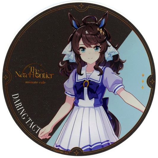 Daring Tact Group B Acrylic Coaster Uma Musume Pretty Derby 6th EVENT The New Frontier x animate cafe Branch Office Paid Bonus [USED]