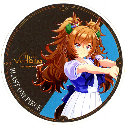 Blast Onepiece D Group Uma Musume Pretty Derby Acrylic Coaster 6th EVENT The New Frontier x animatecafe Branch Paid Bonus [USED]
