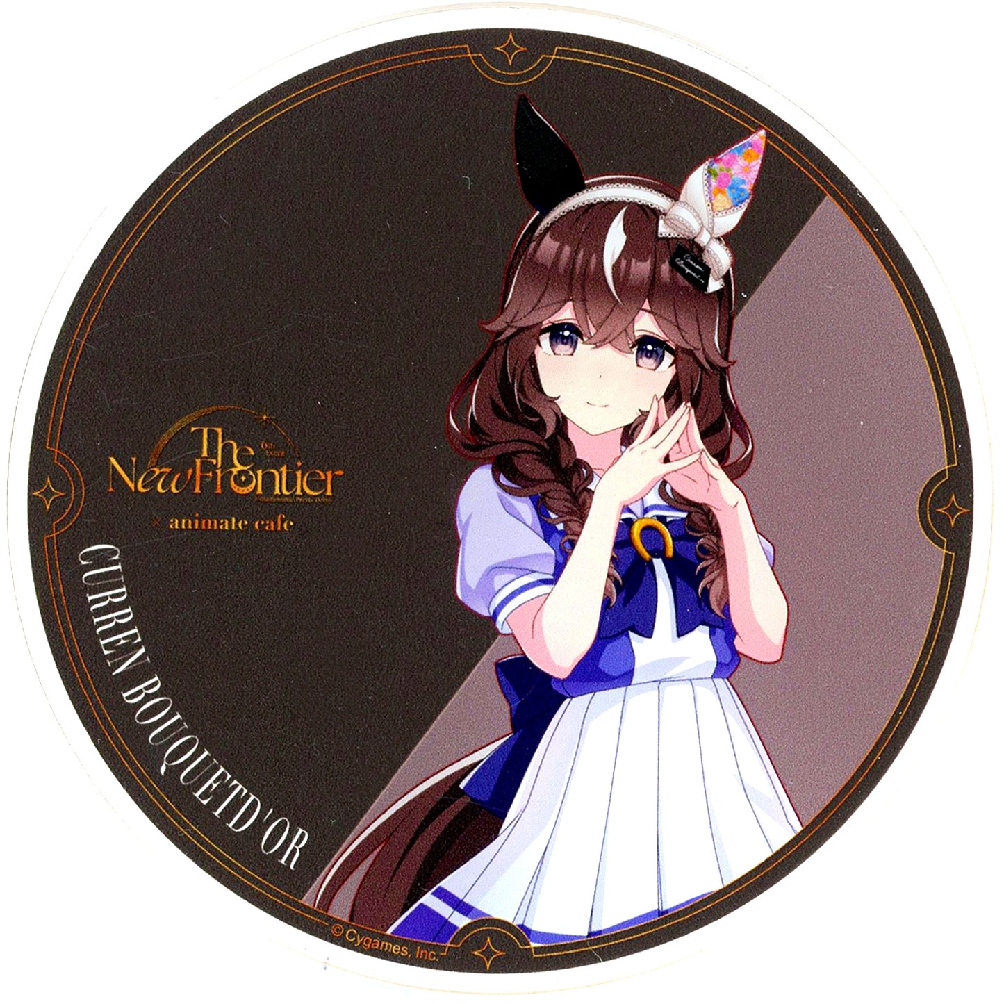 Curren Bouquetdor Uma Musume Pretty Derby 6th EVENT The New Frontier Acrylic Coaster Group D animatecafe Paid Bonus [USED]