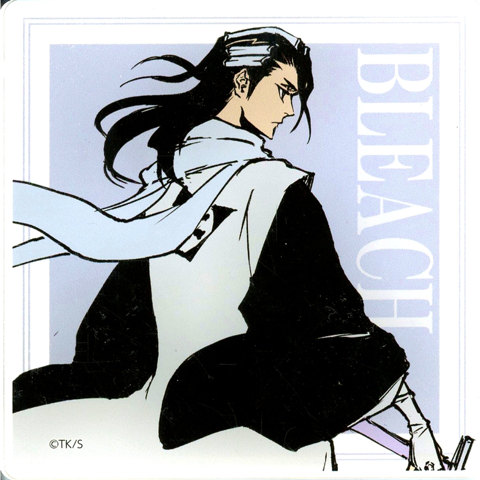 Byakuya Kuchiki The Locus of Brave Ver. Bleach World Soft Drink with Acrylic Coaster Bonus Acrylic Coaster [USED]