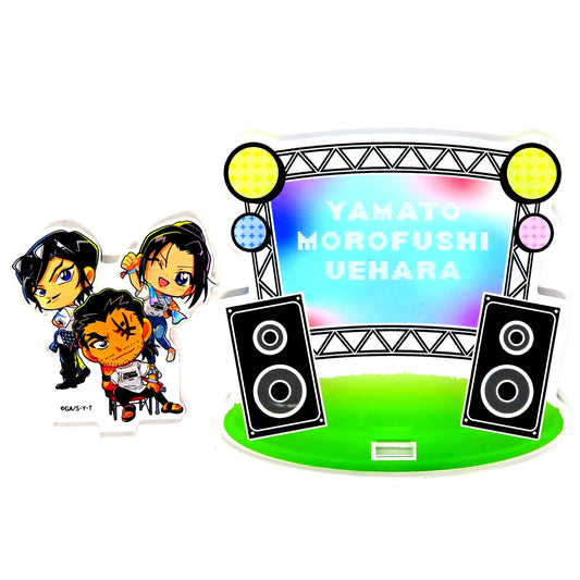 Group Nagano Prefectural Police Acrylic Stand Coaster Summer Fes Detective Conan Osaka Castle Honjin Special Shop 2025 Food Corner Limited Souvenir Goods [USED]