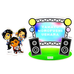 Group Nagano Prefectural Police Acrylic Stand Coaster Summer Fes Detective Conan Osaka Castle Honjin Special Shop 2025 Food Corner Limited Souvenir Goods [USED]