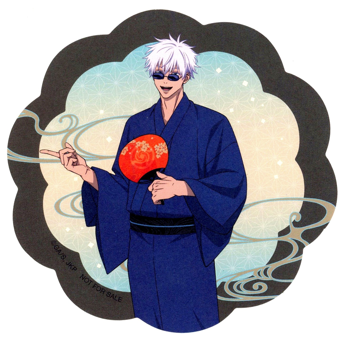 Satoru Gojo Original Coaster Jujutsu Kaisen x Asakusa Hanayashiki Vol. 2 Menu Bonus [USED]