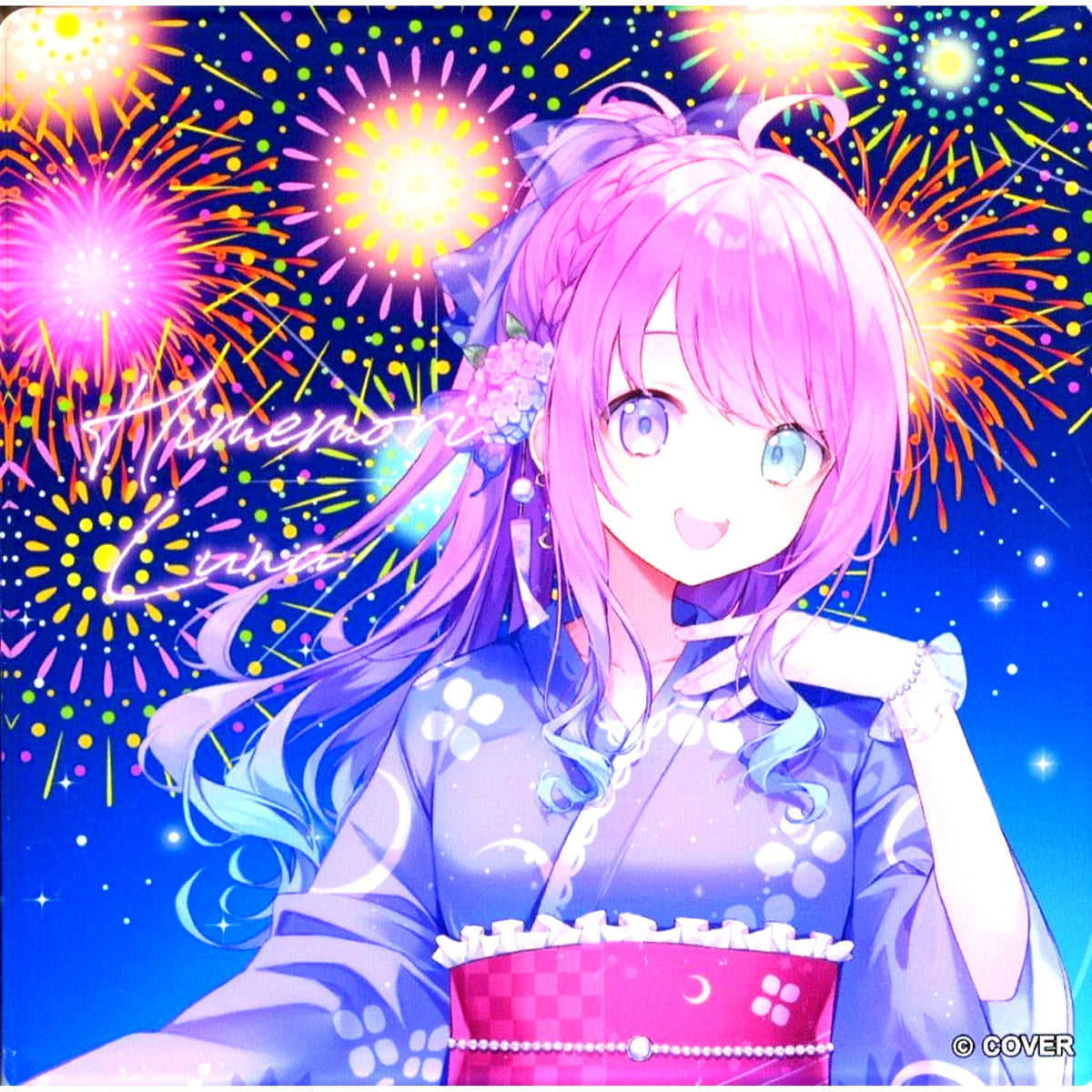 Himemori Luna C Virtual YouTuber hololive Holo Natsu Paradise POP UP SHOP Acrylic Coaster [USED]