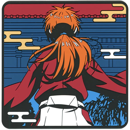 Rurouni Kenshin: Kyoto Disturbance Kenshin Himura Ichiban Kuji Rubber Coaster Prize E [USED]