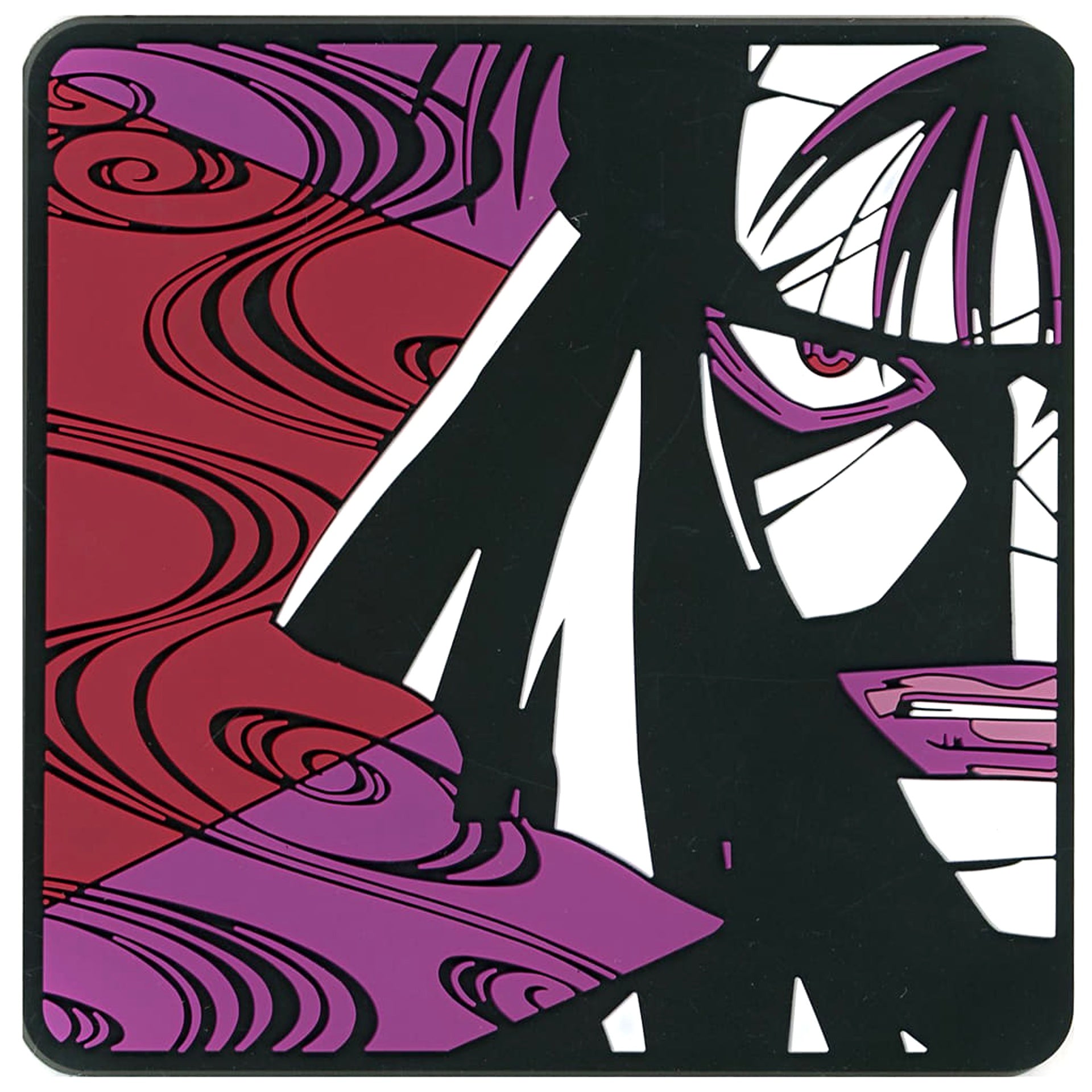 Rurouni Kenshin: Kyoto Disturbance Makoto Shishio Ichiban Kuji Rubber Coaster Prize E [USED]