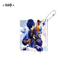 Kaeya Fated Day Series Genshin Acrylic Coaster with Stand [USED]