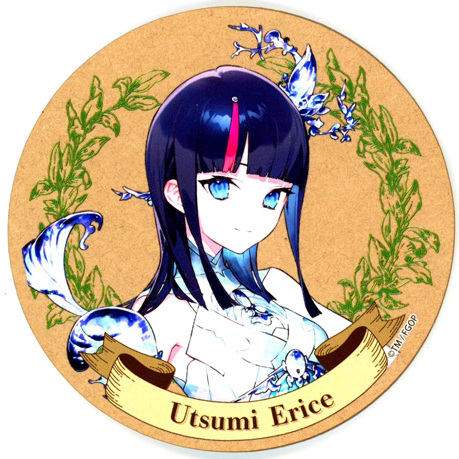 Lancer Erice Utsumi Random Wooden Coaster Fate/Grand Order Fes. 2025 10th Anniversary Mysterious Forest [USED]