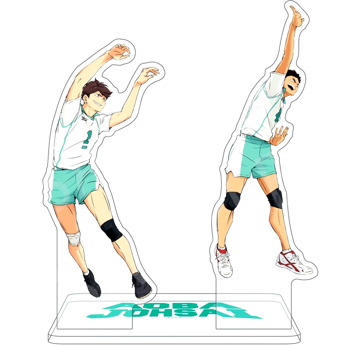 Aoba Johsai High School 02. Coaster with Acrylic Stand Haikyu!! [USED]