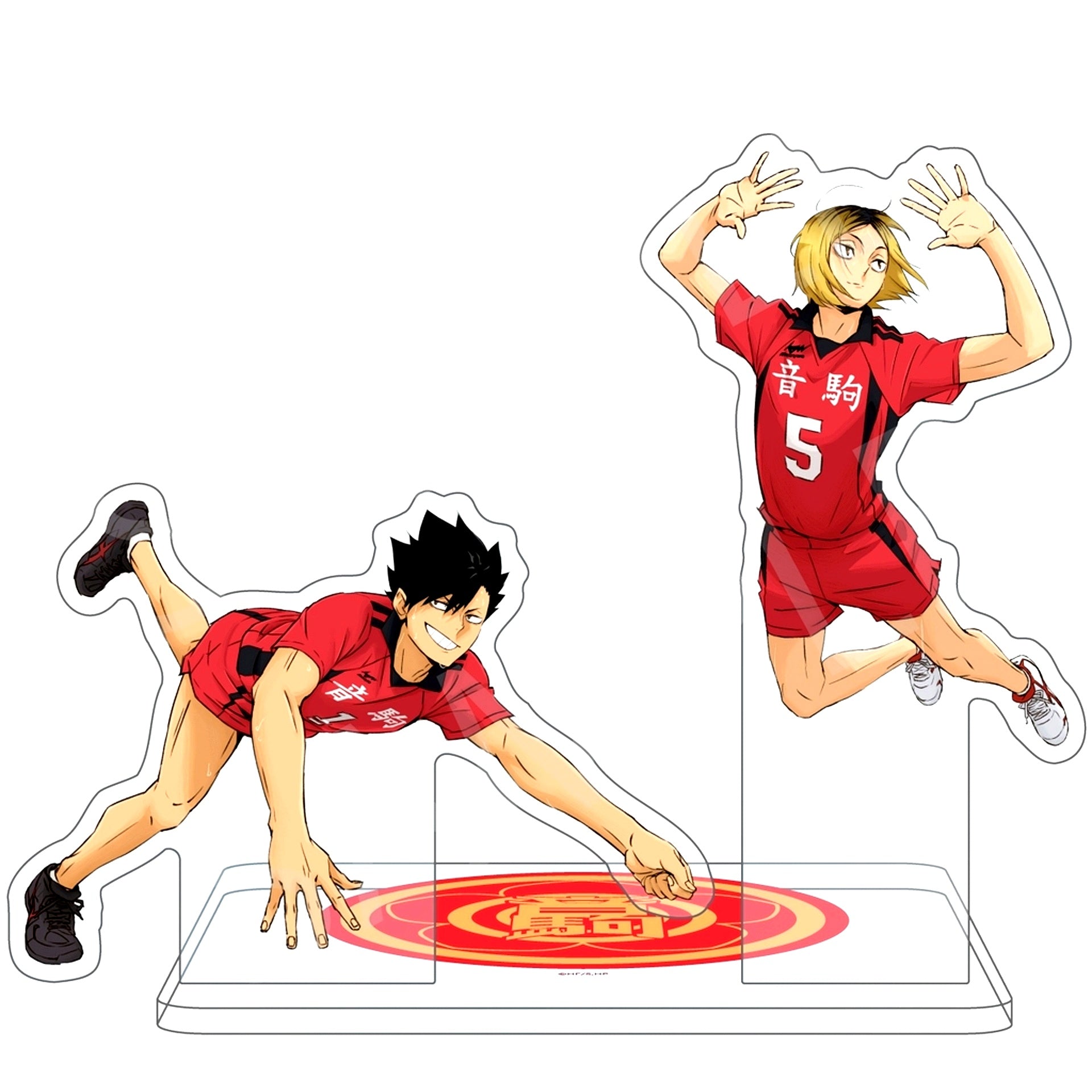 Nekoma High School 03. Coaster with Acrylic Stand Haikyu!! [USED]