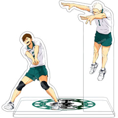 Date Tech High School 04. Coaster with Acrylic Stand Haikyu!! [USED]