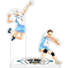 Kamomedai High School 08. Coaster with Acrylic Stand Haikyu!! [USED]