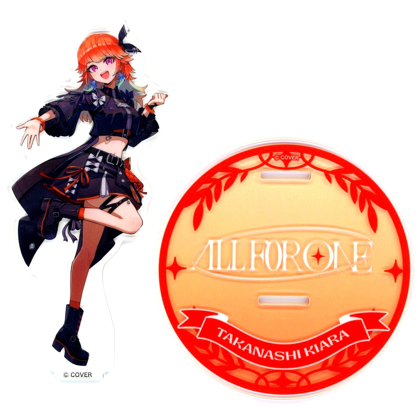 Takanashi Kiara Virtual YouTuber hololive English hololive English 3rd Concert All for One Acrylic Stand Coaster [USED]