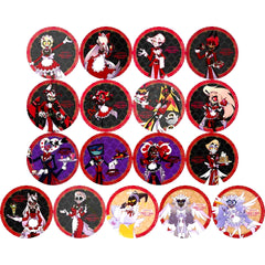 Set of 17 Hazbin Hotel Random Coaster animatecafe Maid and Butler Cafe lounge First Half Collab Menu Order Bonus [USED]