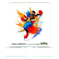 Mega Lucario Acrylic Coaster with Stand Switch Switch 2 Software Pokemon LEGENDS Z-A Rakuten Books Purchase Bonus [USED]
