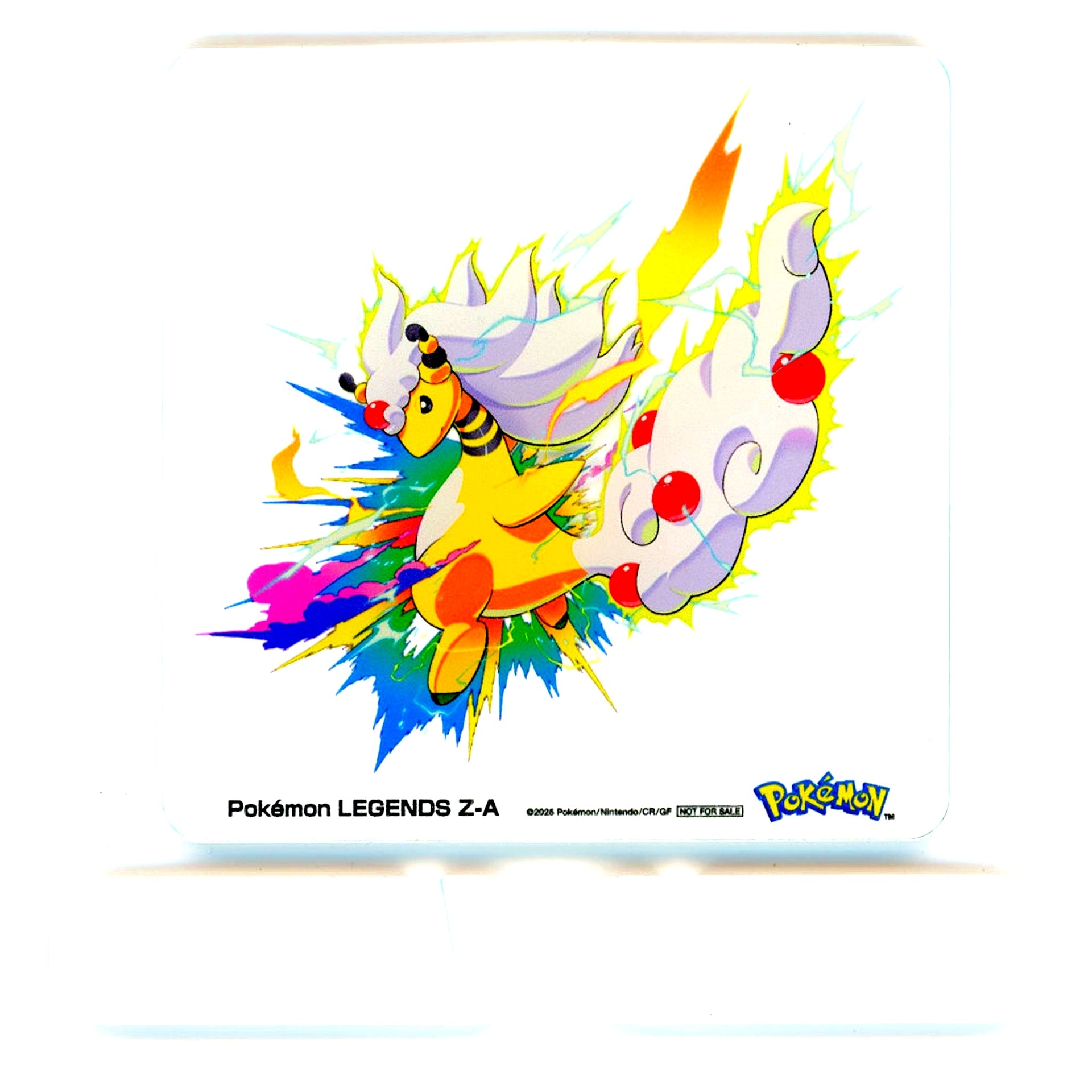 Mega Ampharos Acrylic Coaster with Stand Switch Switch 2 Software Pokemon LEGENDS Z-A Rakuten Books Purchase Bonus [USED]
