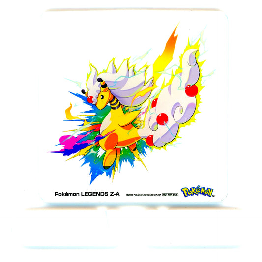 Mega Ampharos Acrylic Coaster with Stand Switch Switch 2 Software Pokemon LEGENDS Z-A Rakuten Books Purchase Bonus [USED]