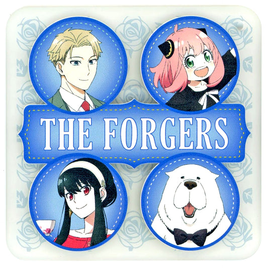 SPY x FAMILY Forger Family Ichiban Kuji Thanks for Being You Rubber Coaster Prize G [USED]