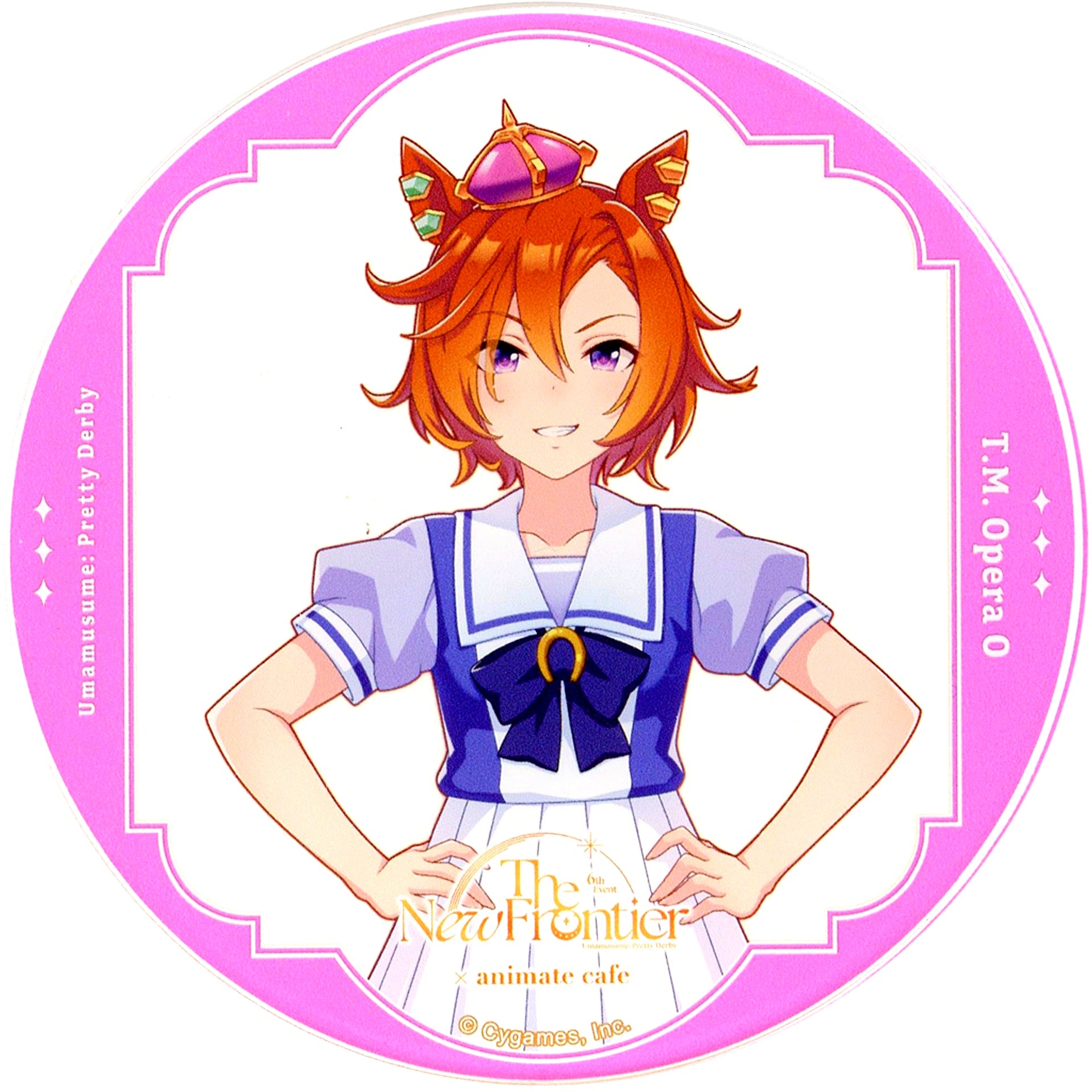 T.M. Opera O Uma Musume Pretty Derby 6th EVENT The New Frontier Autumn Performance animatecafe Trading Acrylic Coaster Group B [USED]