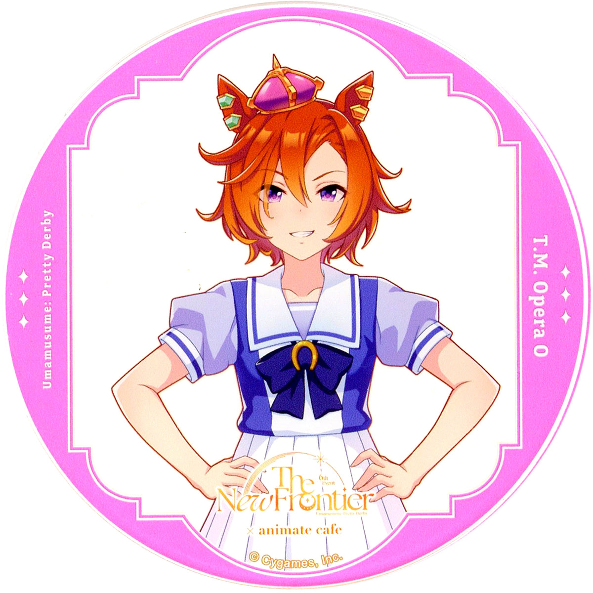 T.M. Opera O Uma Musume Pretty Derby 6th EVENT The New Frontier Autumn Performance animatecafe Trading Acrylic Coaster Group B [USED]