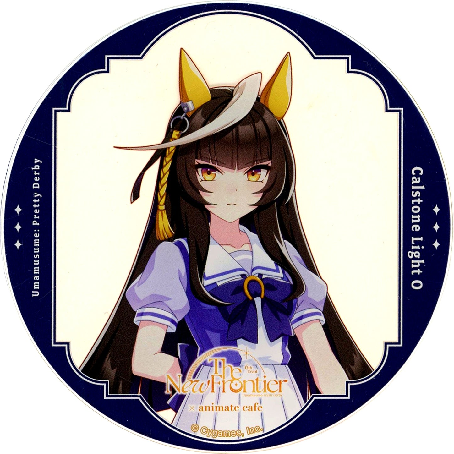 Calstone Light O Uma Musume Pretty Derby 6th EVENT The New Frontier Autumn Performance animatecafe Trading Acrylic Coaster Group B [USED]