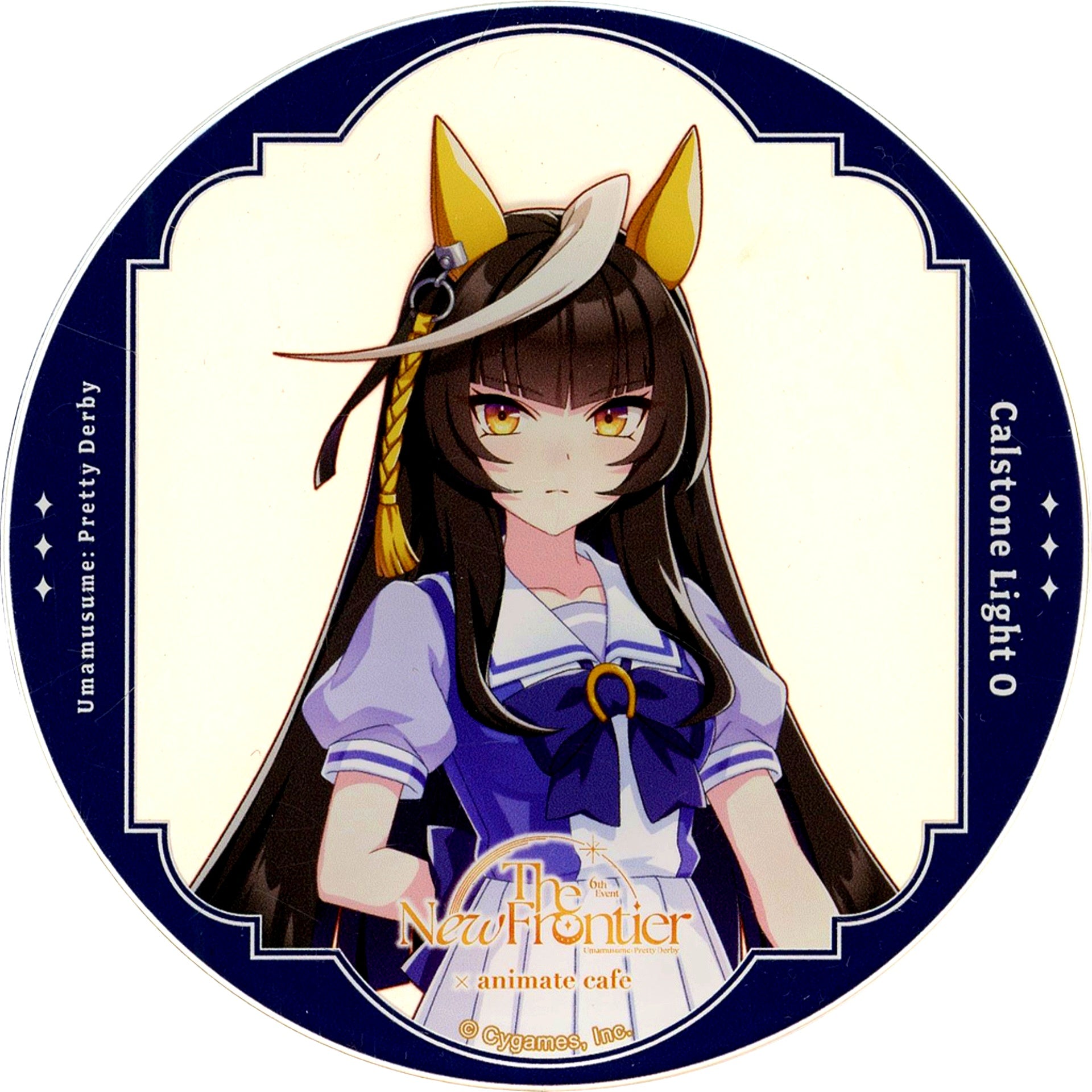 Calstone Light O Uma Musume Pretty Derby 6th EVENT The New Frontier Autumn Performance animatecafe Trading Acrylic Coaster Group B [USED]