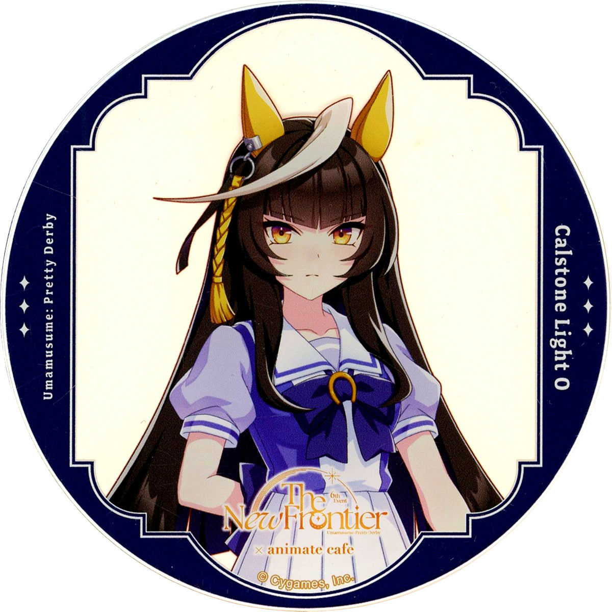 Calstone Light O Uma Musume Pretty Derby 6th EVENT The New Frontier Autumn Performance animatecafe Trading Acrylic Coaster Group B [USED]